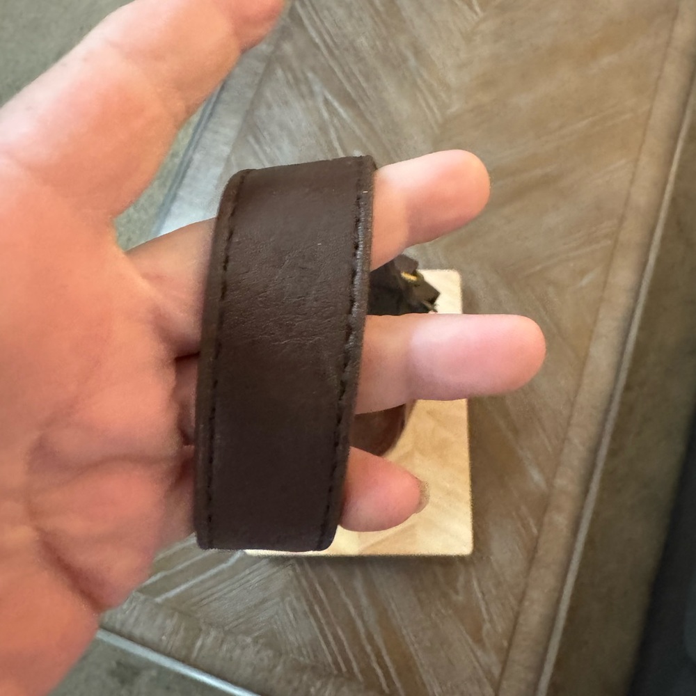 Stone And  Leather Brown Leather Crossbody Bag - Picture 13 of 16